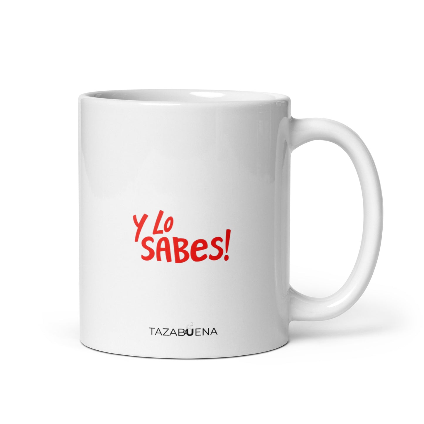 Detalle trasero colección TODO SOBRE MI EX, taza exclusiva Tazabuena