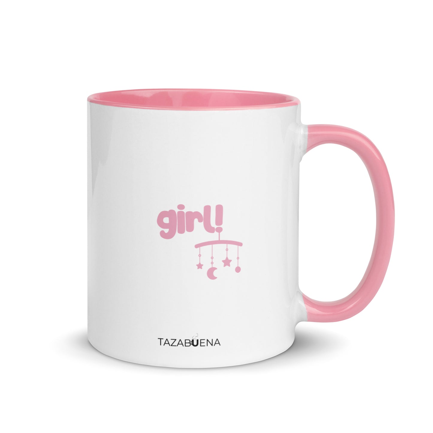 Detalle trasero colección BABY BOOM, taza exclusiva Tazabuena