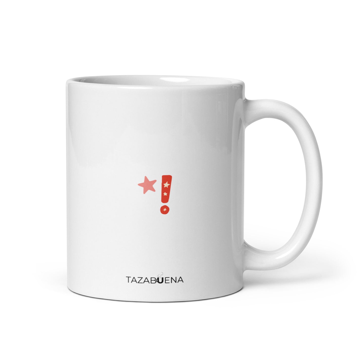 Detalle trasero colección LLUVIA DE CONFETI, taza exclusiva Tazabuena