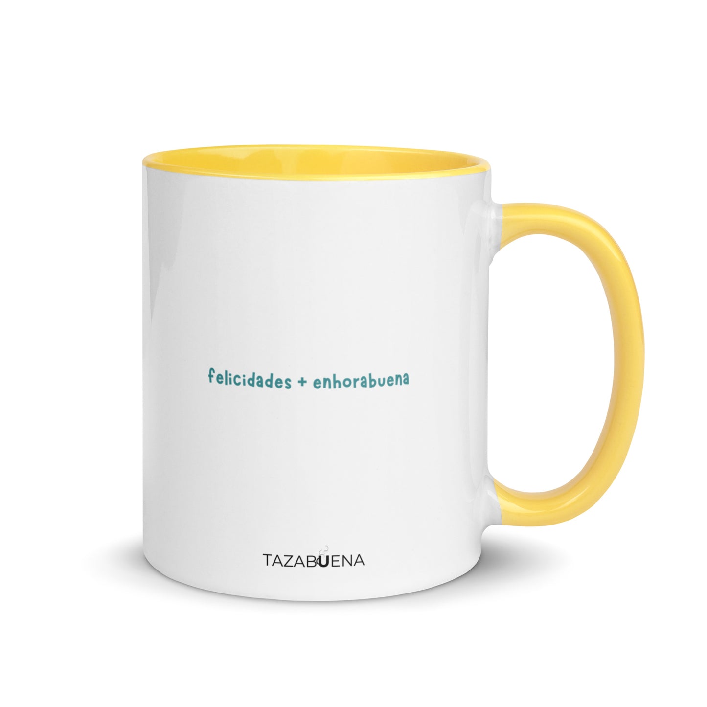 Detalle trasero colección LLUVIA DE CONFETI, taza exclusiva Tazabuena
