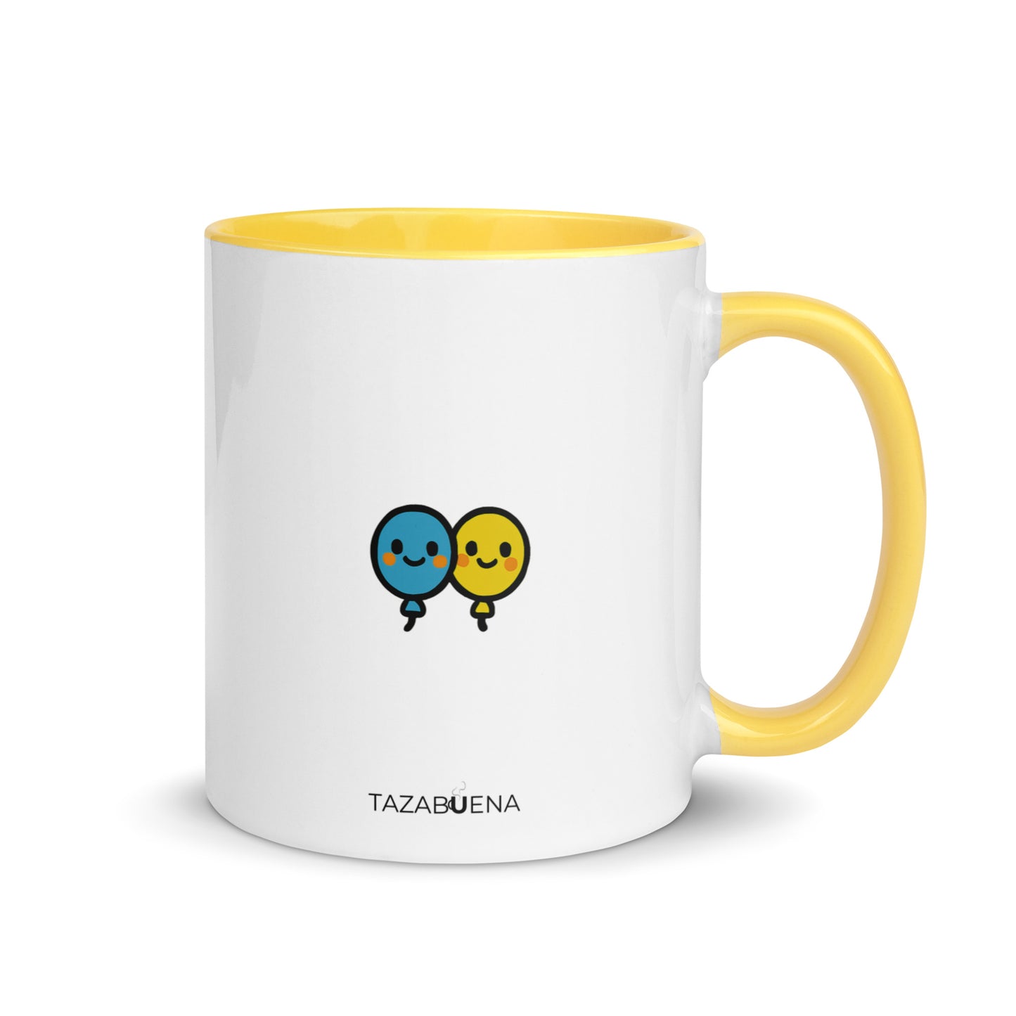 Detalle trasero colección LLUVIA DE CONFETI, taza exclusiva Tazabuena