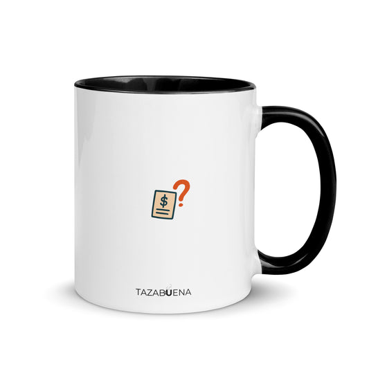 Detalle trasero colección COPS, taza exclusiva Tazabuena