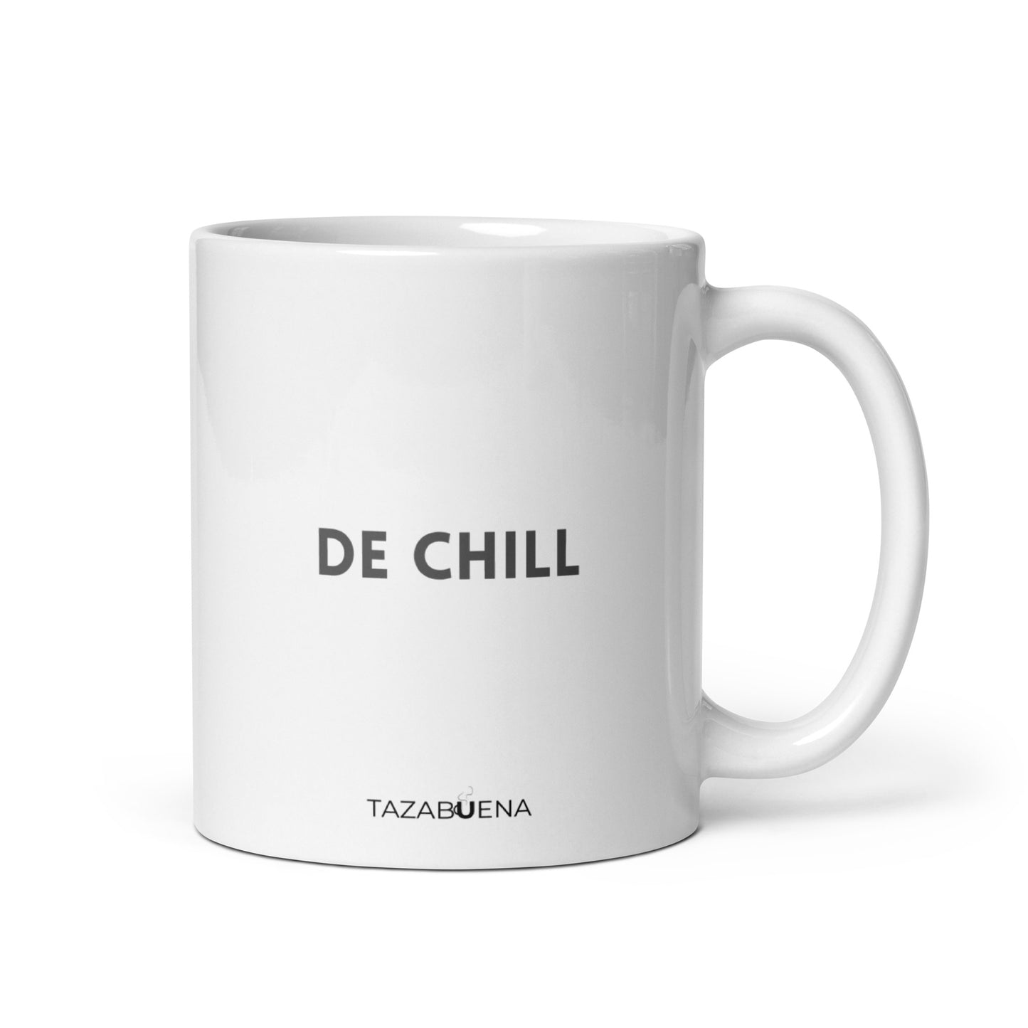 Detalle trasero colección ME DAS CRINGE, taza exclusiva Tazabuena