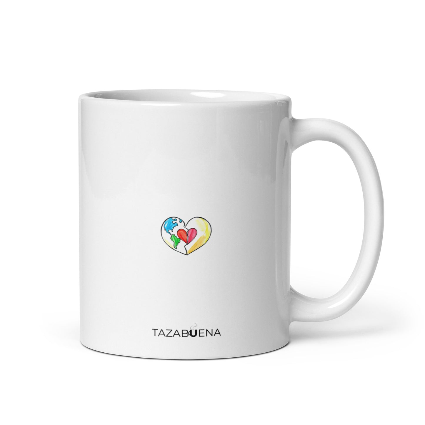 Detalle trasero colección TODO SOBRE MI EX, taza exclusiva Tazabuena