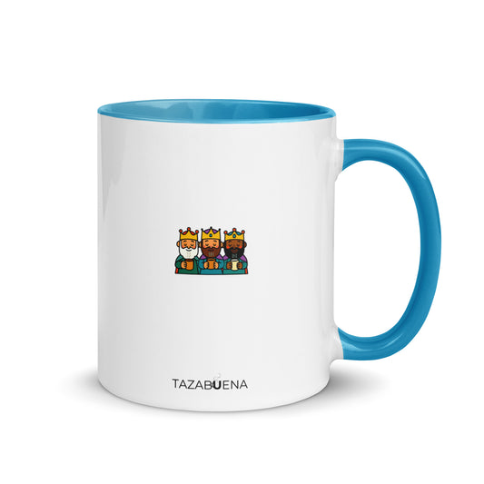 Detalle trasero colección ¡FELIZ POLVORÓN!, taza exclusiva Tazabuena