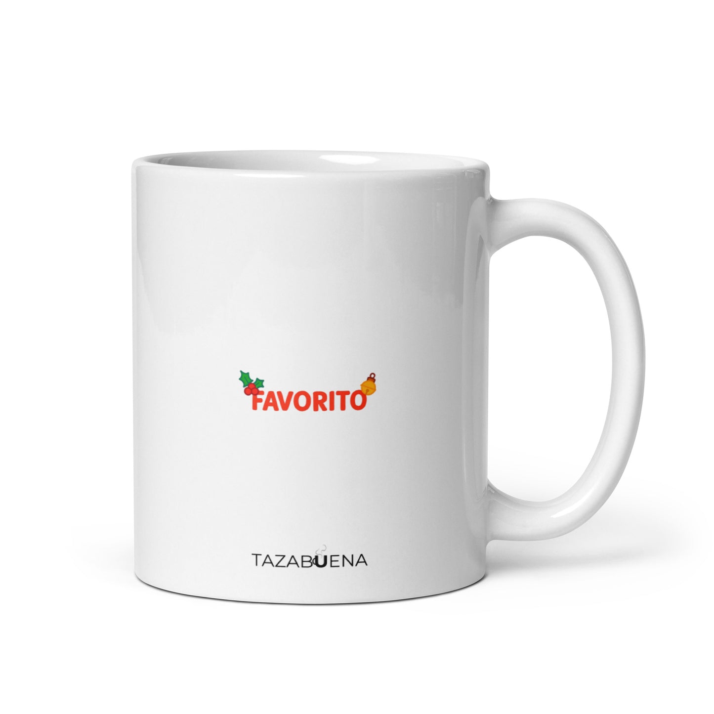 Detalle trasero colección ¡FELIZ POLVORÓN!, taza exclusiva Tazabuena