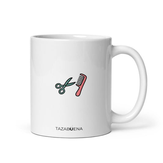 Detalle trasero colección RIZANDO EL RIZO, taza exclusiva Tazabuena