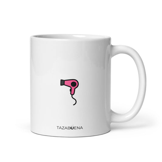 Detalle trasero colección RIZANDO EL RIZO, taza exclusiva Tazabuena