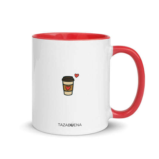 Detalle trasero colección RIZANDO EL RIZO, taza exclusiva Tazabuena