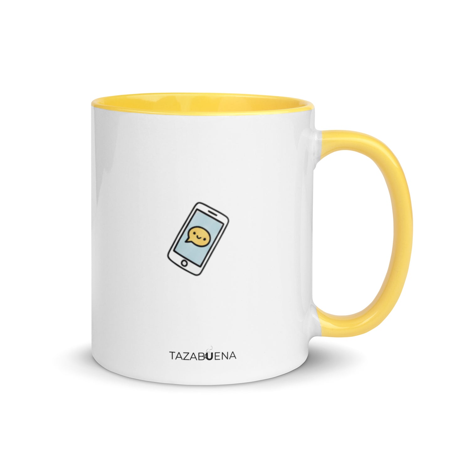 Detalle trasero colección PROMESA DE INFLUENCER, taza exclusiva Tazabuena