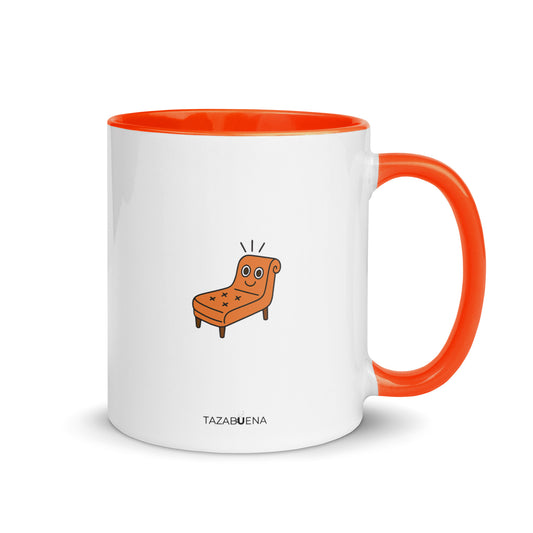 Detalle trasero colección TERAPIA CON AMOR, taza exclusiva Tazabuena