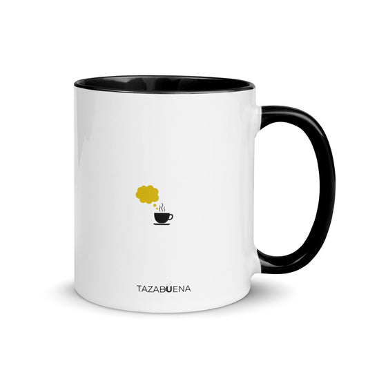 Detalle trasero colección TERAPIA CON AMOR, taza exclusiva Tazabuena