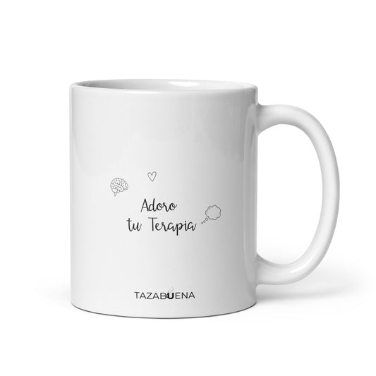 Detalle trasero colección TERAPIA CON AMOR, taza exclusiva Tazabuena