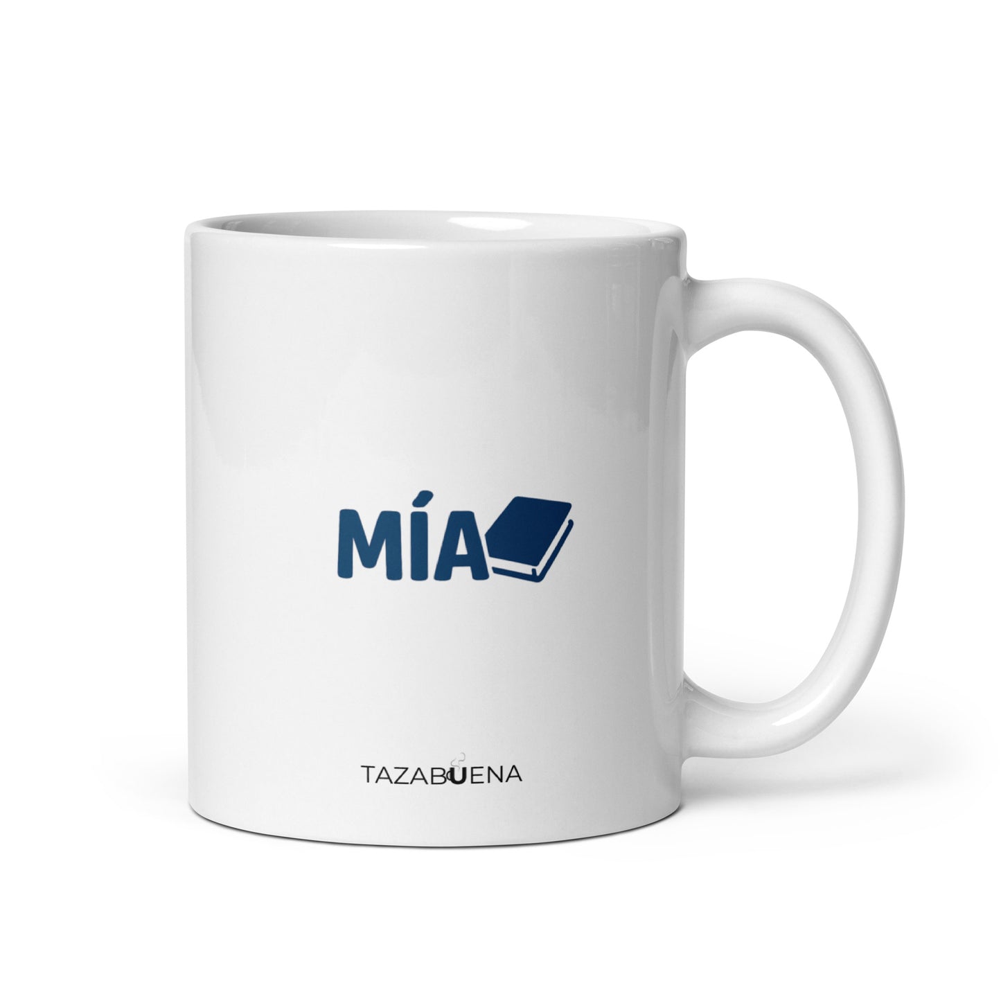 Detalle trasero colección RATÓN DE BIBLIOTECA, taza exclusiva Tazabuena