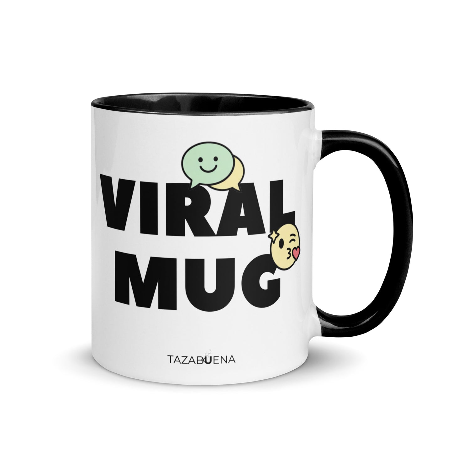 Detalle trasero colección PROMESA DE INFLUENCER, taza exclusiva Tazabuena