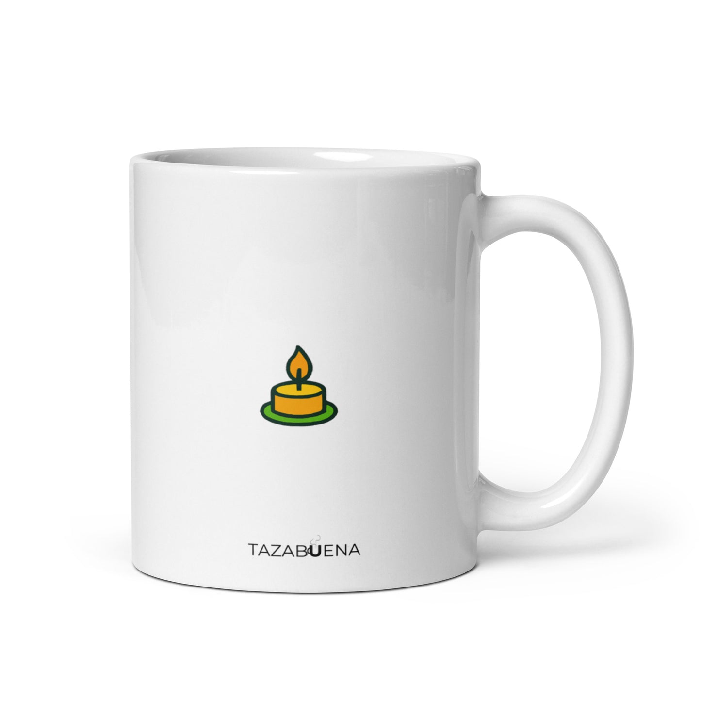 Detalle trasero colección SALUDOS AL SOL, taza exclusiva Tazabuena