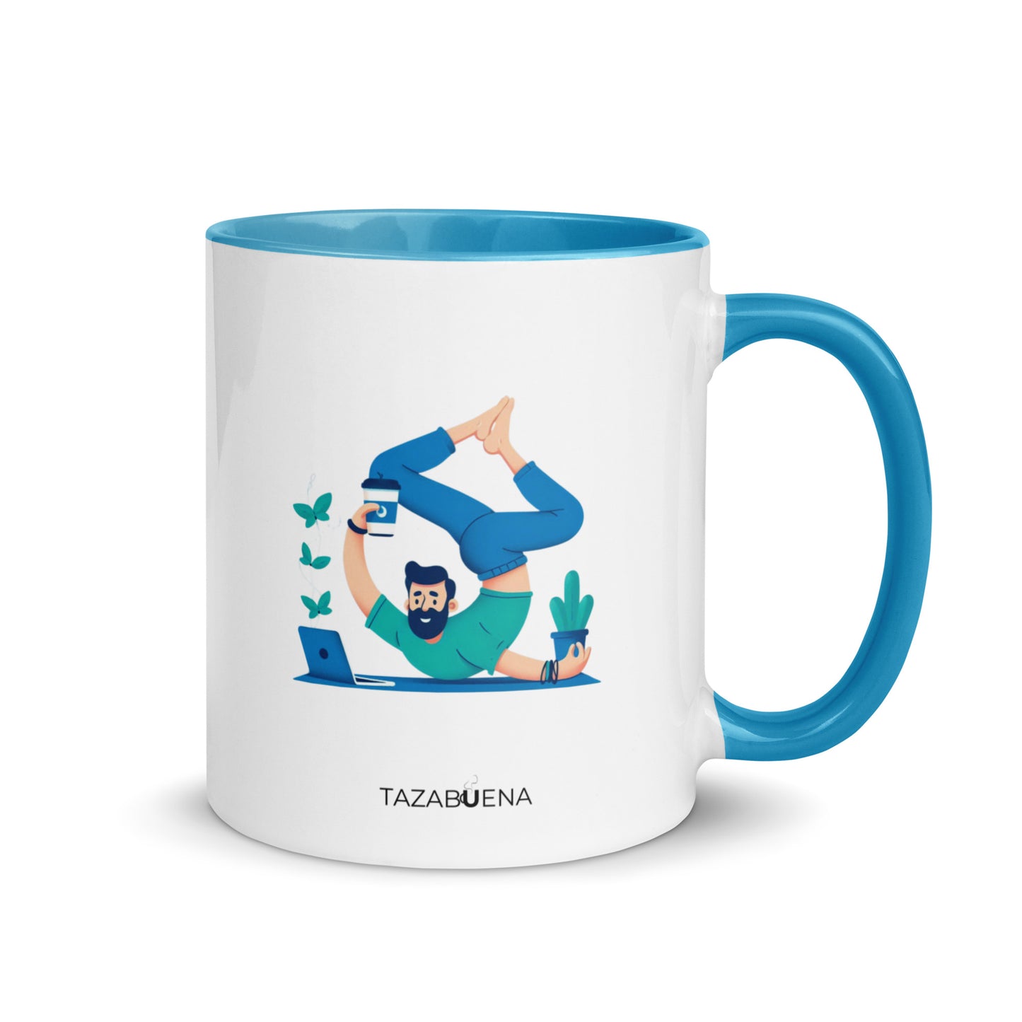 Detalle trasero colección SALUDOS AL SOL, taza exclusiva Tazabuena