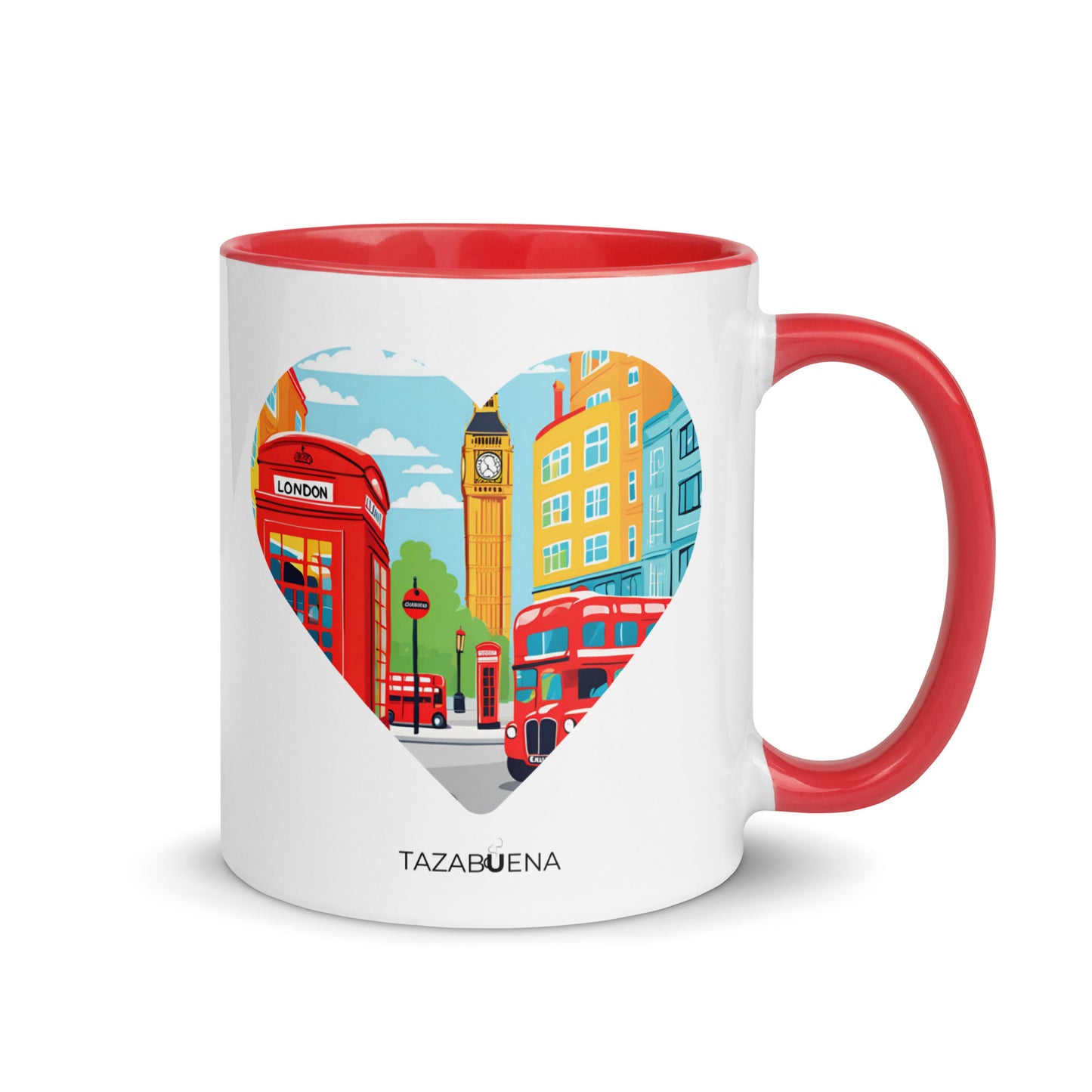 Detalle trasero colección DISFRUTONES POR EL MUNDO, taza exclusiva Tazabuena