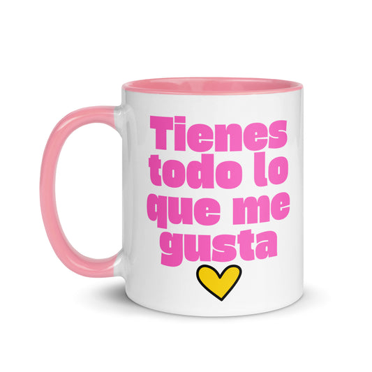 Taza regalo con frase “Tienes todo lo que me gusta”