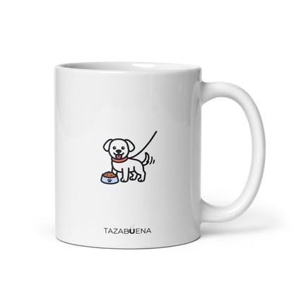 Detalle trasero colección ARCA DE NOÉ, taza exclusiva Tazabuena