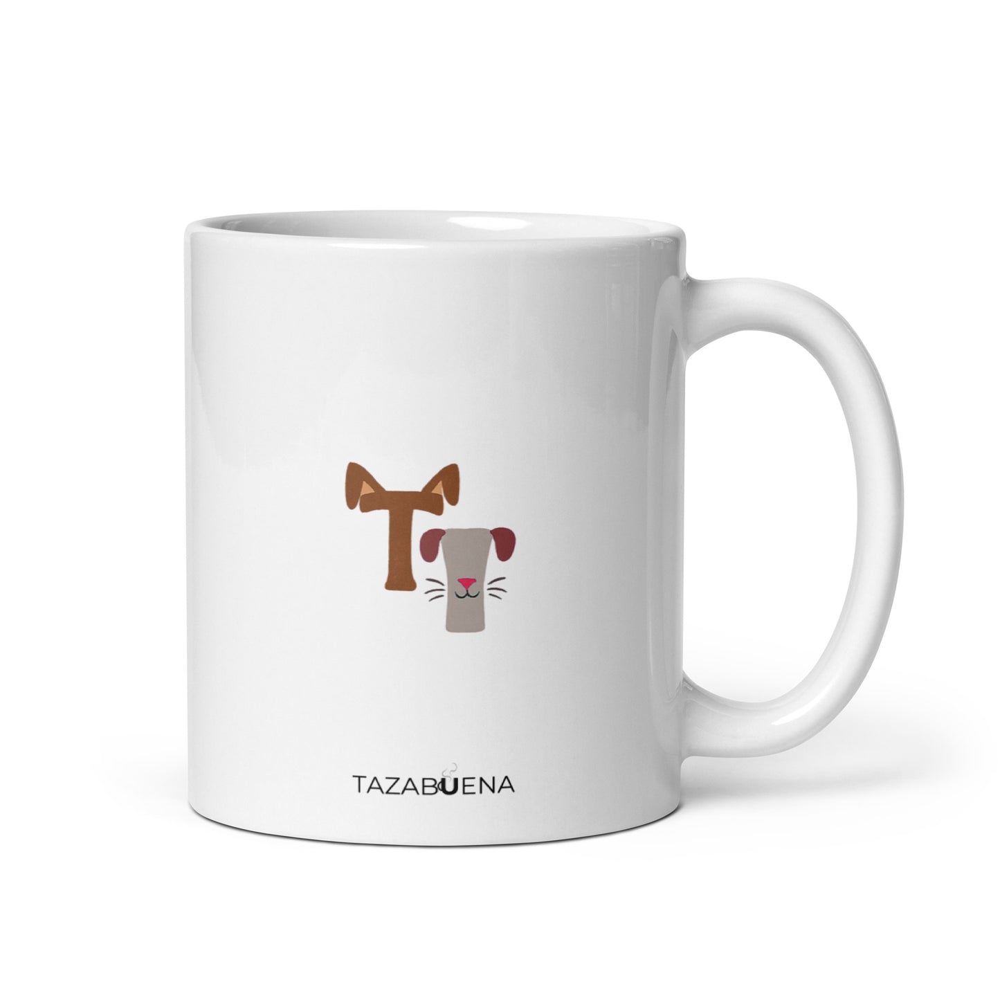 Detalle trasero colección ARCA DE NOÉ, taza exclusiva Tazabuena