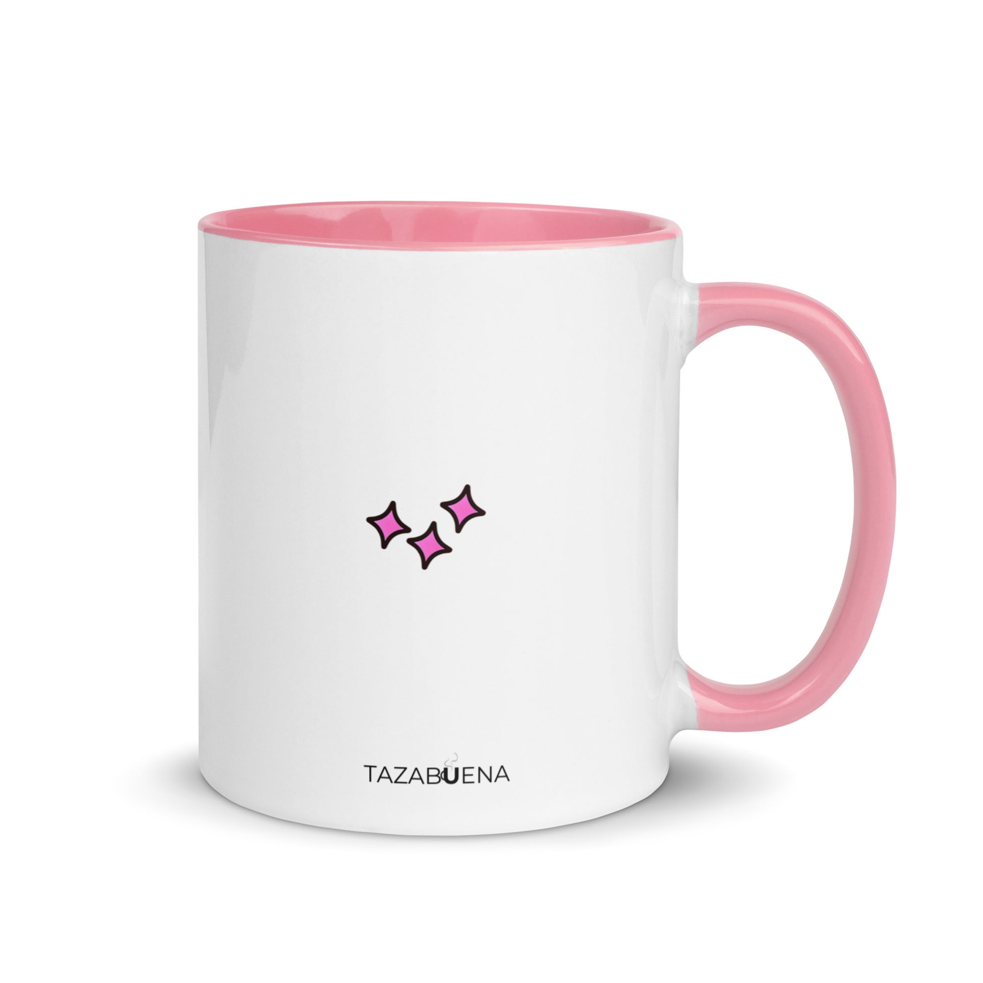 Detalle trasero colección LLUVIA DE CONFETI, taza exclusiva Tazabuena