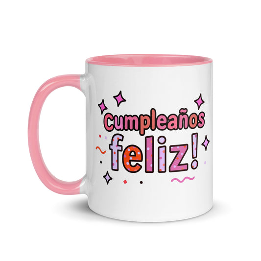Taza con frase “Cumpleaños feliz!” para regalar