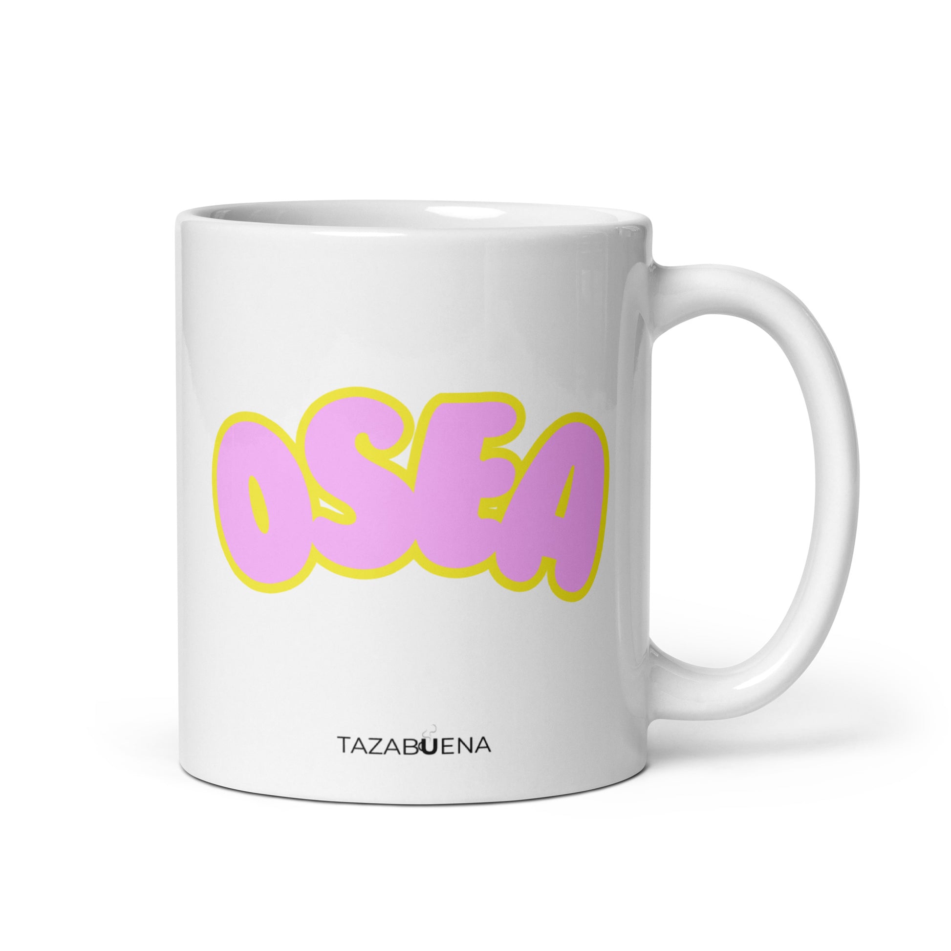 Detalle trasero colección ME DAS CRINGE, taza exclusiva Tazabuena