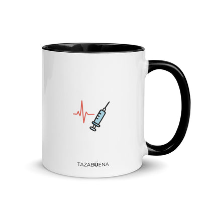Detalle trasero colección CURA SANA, CULITO DE RANA, taza exclusiva Tazabuena