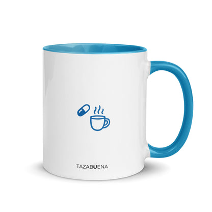 Detalle trasero colección CURA SANA, CULITO DE RANA, taza exclusiva Tazabuena