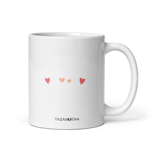 Detalle trasero colección CINCUENTA Y FABULOUS, taza exclusiva Tazabuena