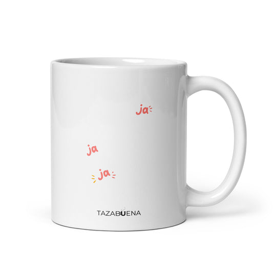 Detalle trasero colección CUENTA CONMIGO, taza exclusiva Tazabuena