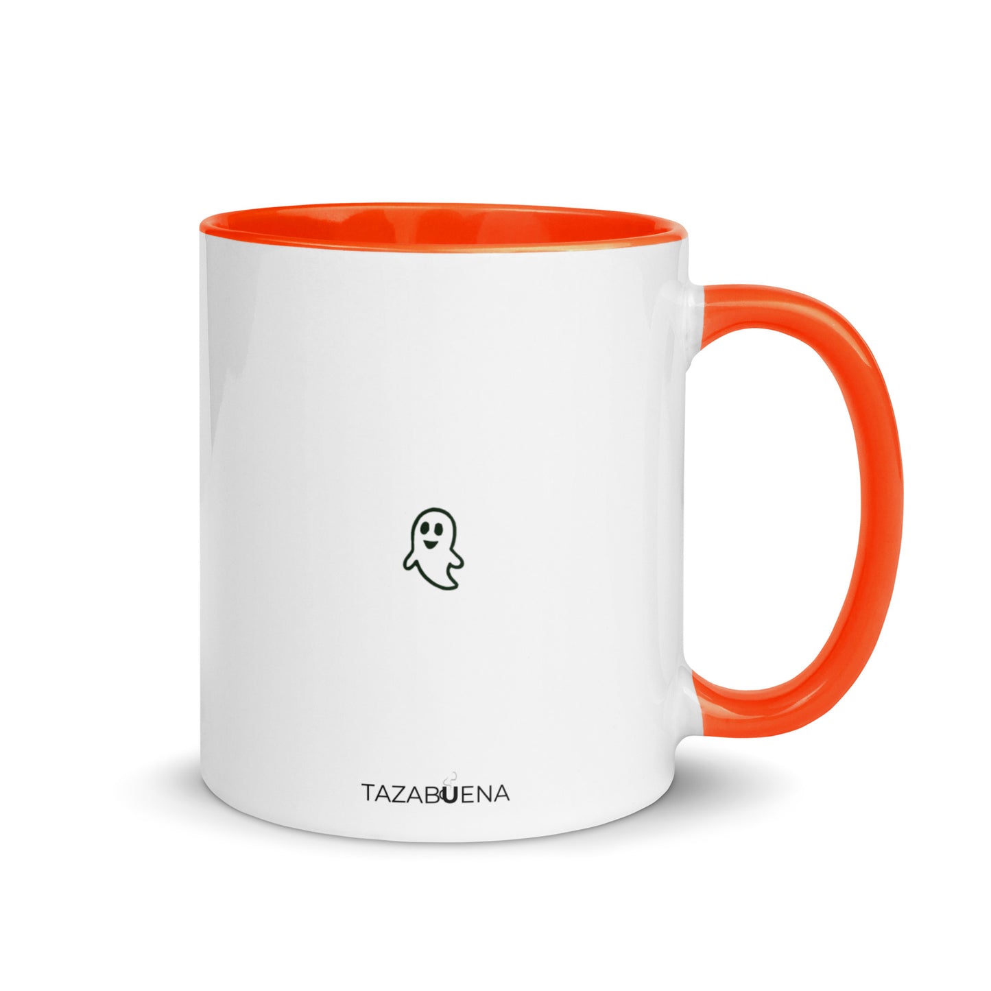 Detalle trasero colección MIEDO ME DAS, taza exclusiva Tazabuena