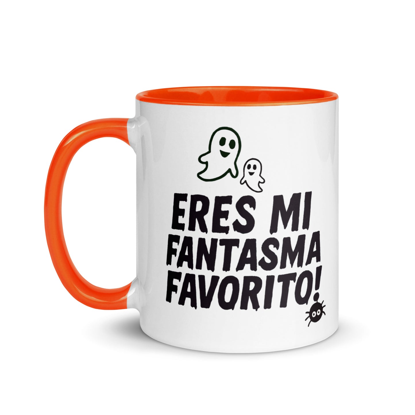 Taza con frase “Eres mi fantasma favorito!” para regalar en Halloween