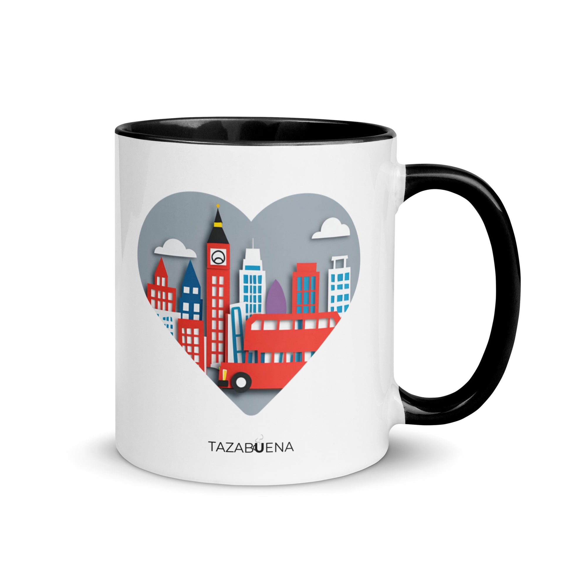 Detalle trasero colección DISFRUTONES POR EL MUNDO, taza exclusiva Tazabuena