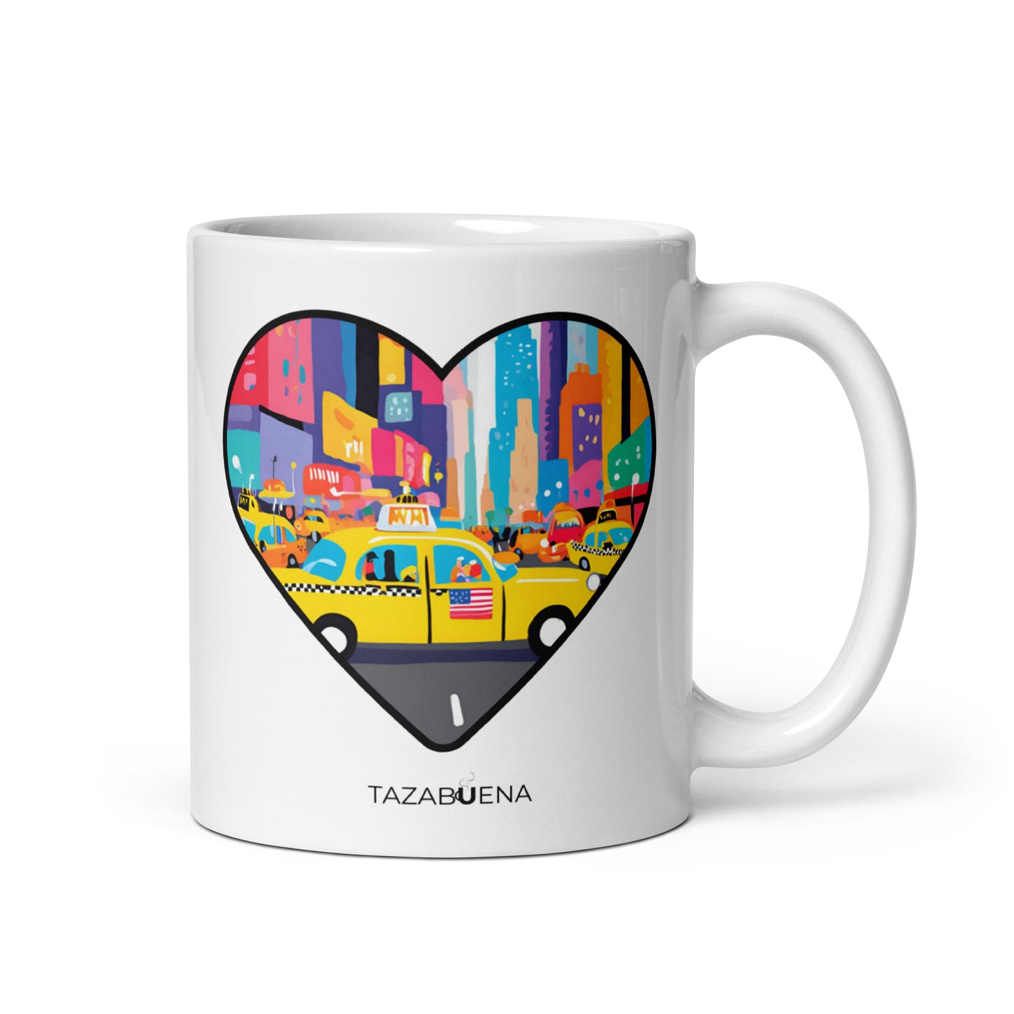 Detalle trasero colección DISFRUTONES POR EL MUNDO, taza exclusiva Tazabuena