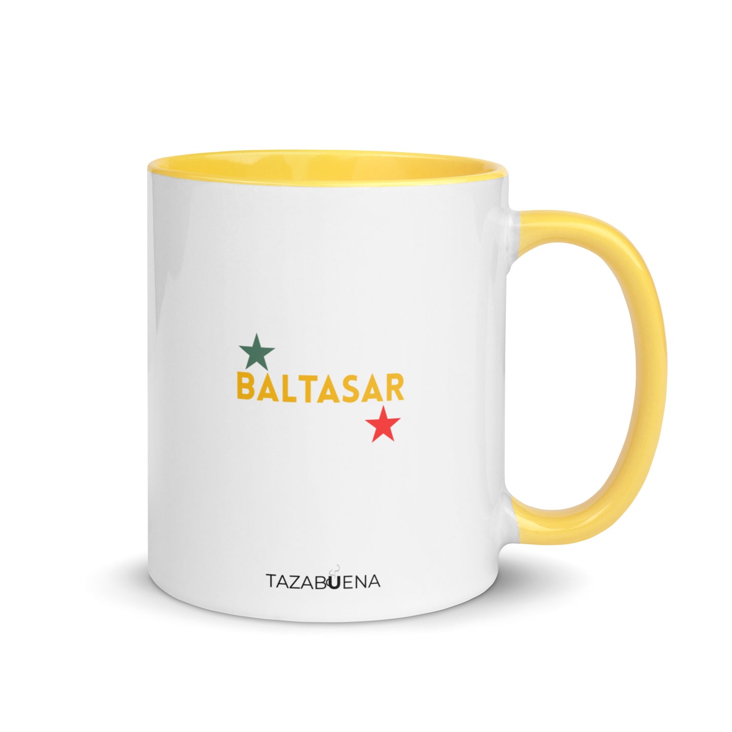 Detalle trasero colección ¡FELIZ POLVORÓN!, taza exclusiva Tazabuena
