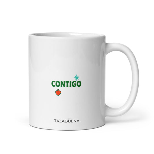 Detalle trasero colección ¡FELIZ POLVORÓN!, taza exclusiva Tazabuena