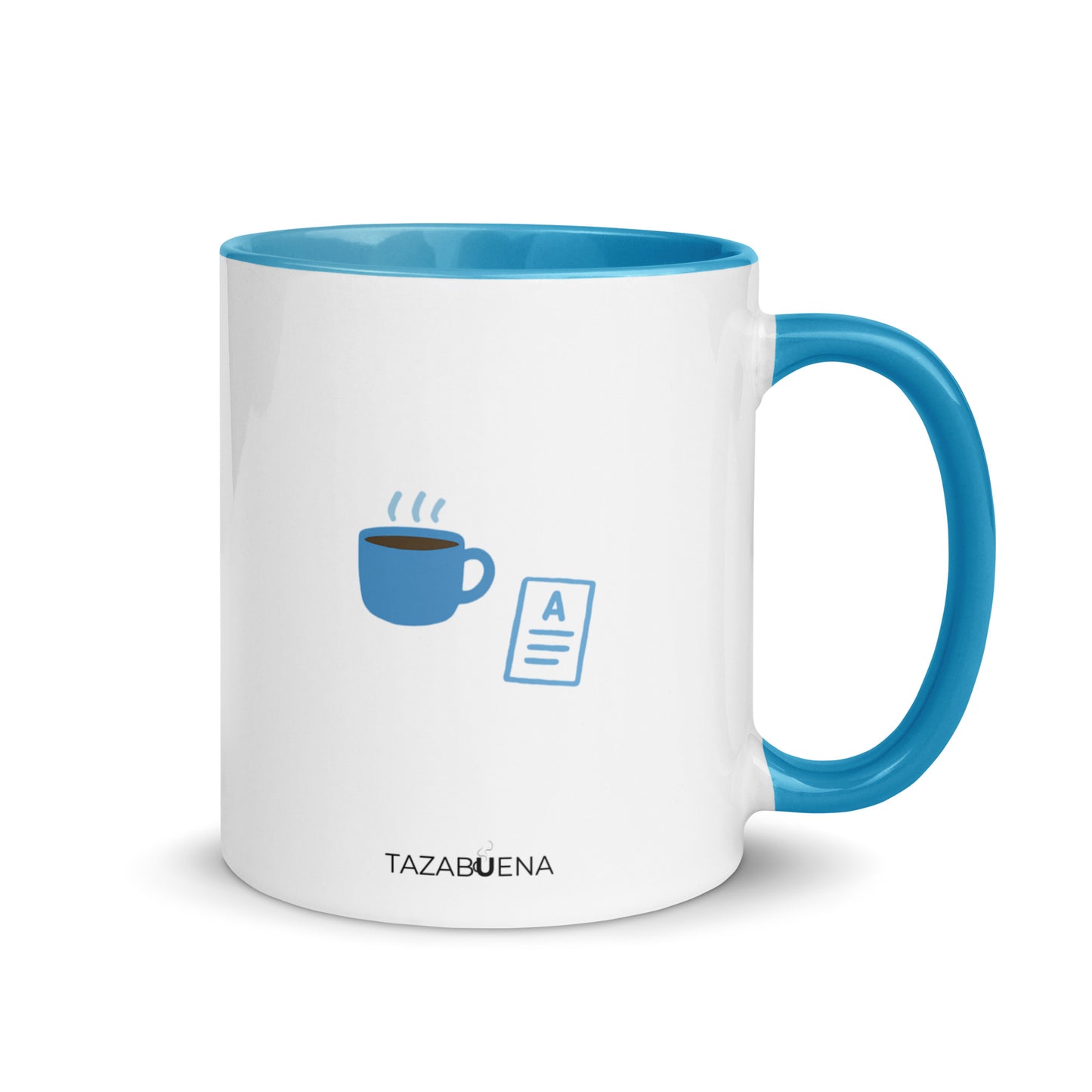 Detalle trasero colección PROFE CON ESTILO, taza exclusiva Tazabuena