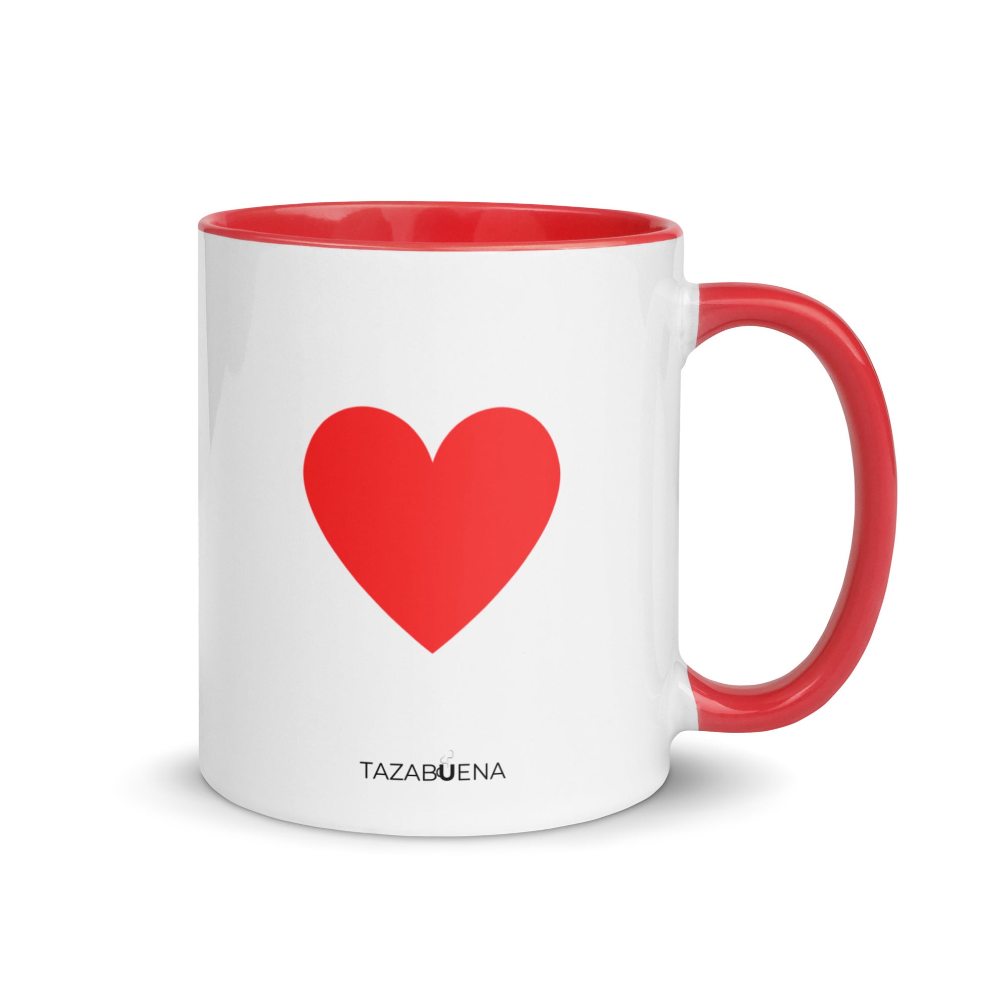 Detalle trasero colección JUEGA LA ROJA, taza exclusiva Tazabuena