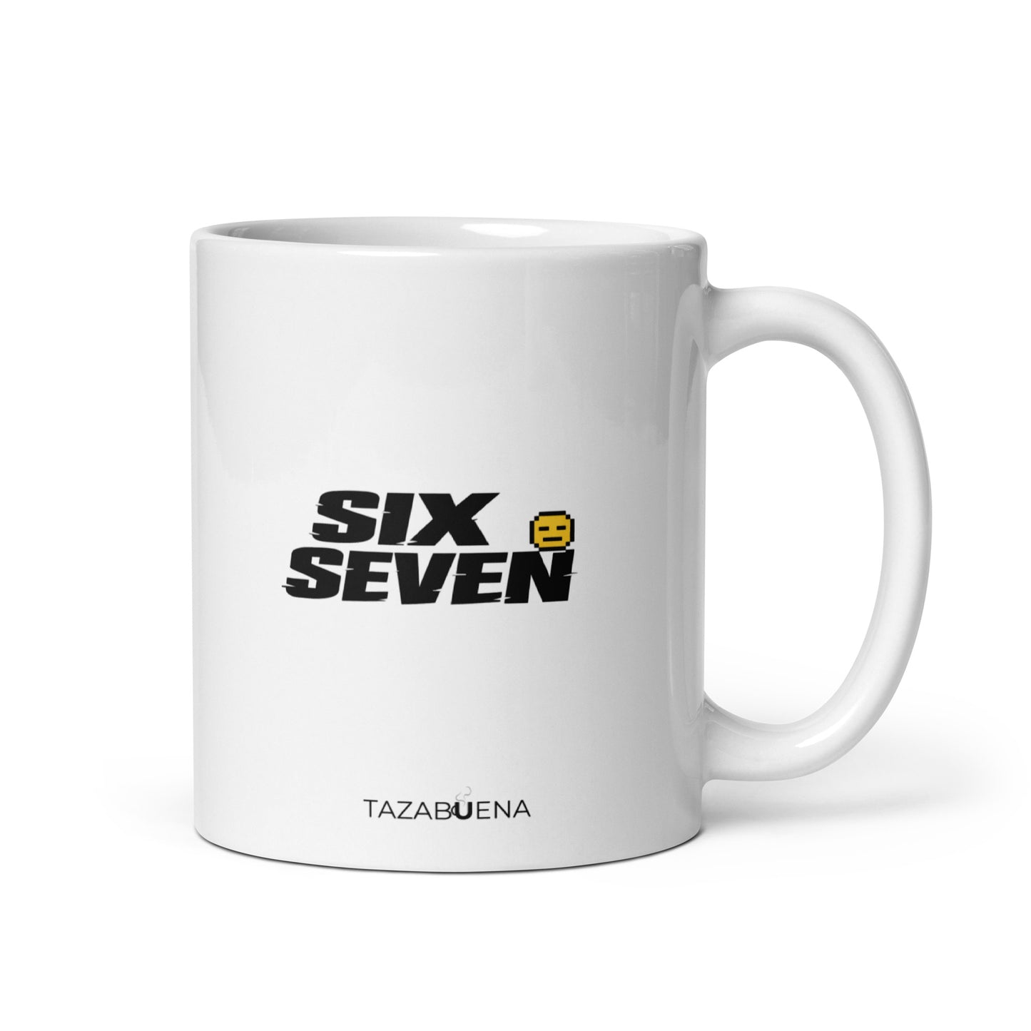 Detalle trasero colección ME DAS CRINGE, taza exclusiva Tazabuena