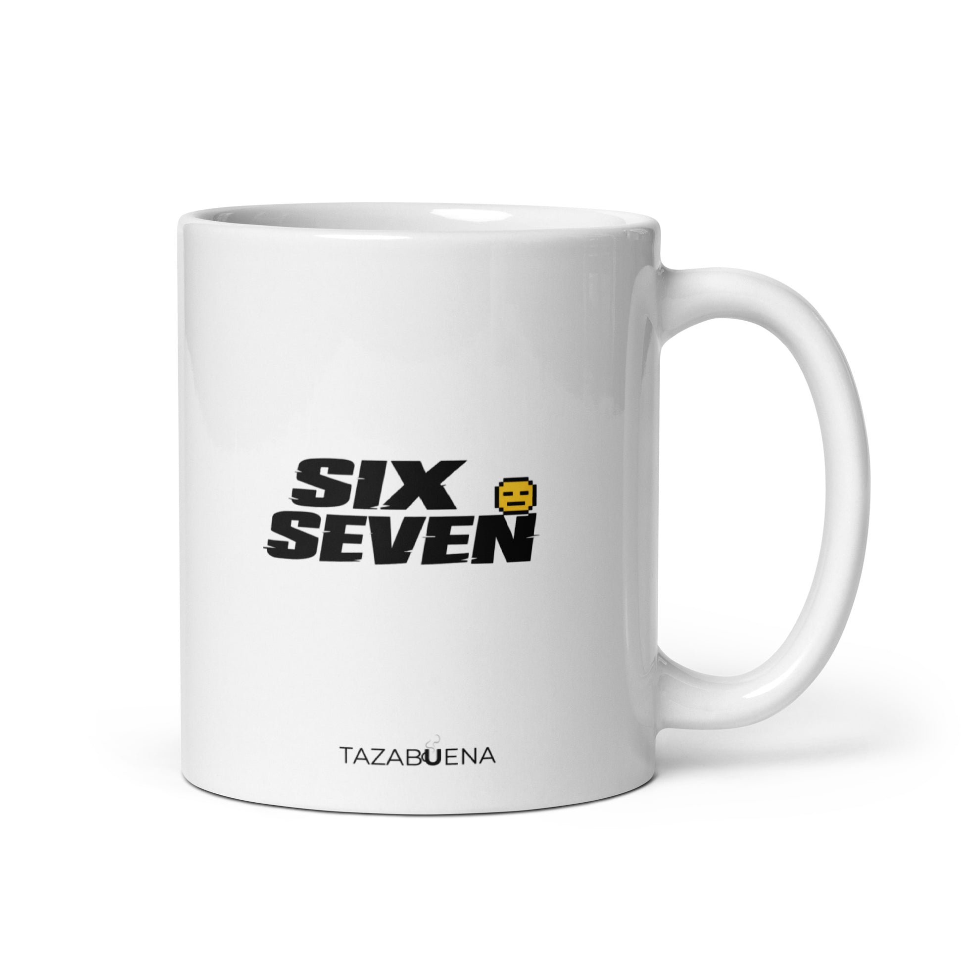 Detalle trasero colección ME DAS CRINGE, taza exclusiva Tazabuena
