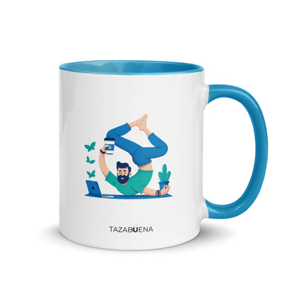 Detalle trasero colección SALUDOS AL SOL, taza exclusiva Tazabuena