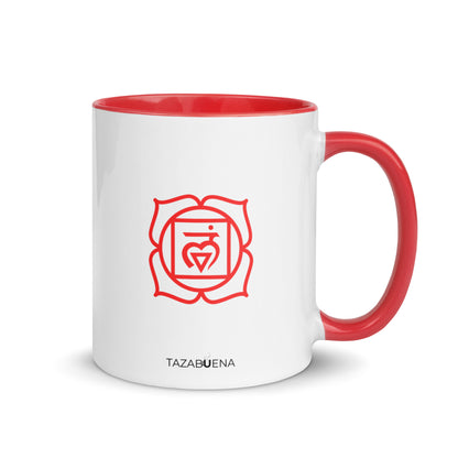 Detalle trasero colección SALUDOS AL SOL, taza exclusiva Tazabuena